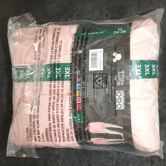 Disney Winnie the Pooh Pajama Set - Picture 2 of 2